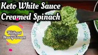 Keto Recipe - CREAMY Keto Spinach | LCHF Recipes