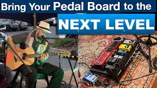 Acoustic Pedal Board (with RC 600 Looper)