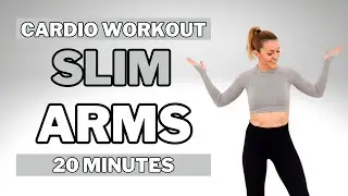 🔥20 Min SLIM ARMS WORKOUT🔥Steady State Cardio for Fat Burn & Muscle Tone🔥KNEE FRIENDLY🔥NO REPEAT🔥