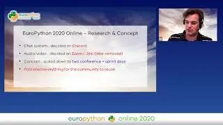 Marc-Andre Lemburg - Running EuroPython 2020 as an online conference