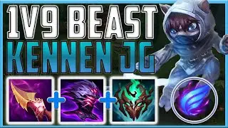 KENNEN BECAME MY NEW JUNGLE MAIN WITH THIS CRAZY HYBRID BUILD!! - Kennen Jungle | Season 13 LoL