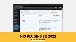 ¿Qué plugins instalo en 2022 en WordPress?