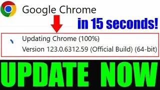 HOW TO UPDATE CHROME