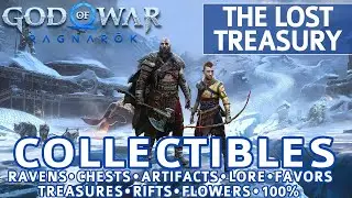 God of War Ragnarok - The Lost Treasury All Collectible Locations (Chests, Artifacts, Ravens) - 100%