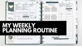 My Weekly Planning Routine