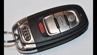 Audi A4, A5, Q5, A6, A7, A8 Key Fob Battery Replacement - EASY DIY