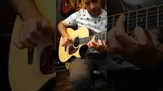 Играем в Larrivee C-03 Tommy Emmanuel 60 секунд