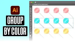 How To Group Objects By Color In Illustrator