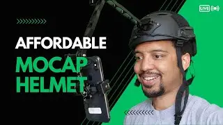 Affordable Facial Motion Capture Helmet - DIY Motion Capture