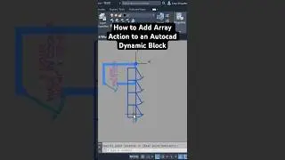 How to Add Array Action to an Autocad Dynamic Block