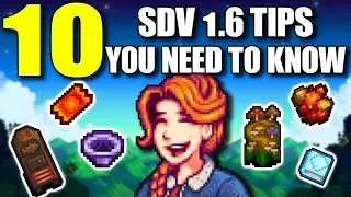 Uncover These 10 Incredible Stardew Valley  1.6 Tips!