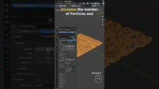 Object Scatter in Blender | #blender3d #artofabhishorts #shorts #blendertips  #AOAShorts #tips