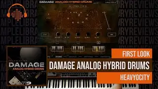 First Look: Damage Analog Hybrid Drums by Heavyocity