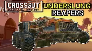 Crossout -- Underslung Reaper Build