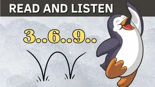 Penguin Jumps | A Math Story about Multiplication | Read with Me in English [LV063]