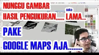 CARA MEMBUAT KONTUR DI SKETCHUP DARI GOOGLE MAPS MENGGUNAKAN SANDBOX