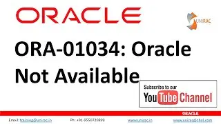 ORA-01034: ORACLE not available [solved] ✅  | ORA 01034 | ORA 27101
