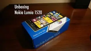 Unboxing Nokia Lumia 1520 32GB, Initial Impressions and Initial Setup / Configuration