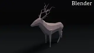 Blender Tutorial: Low Poly Animals