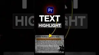 Text Highlight effect like Ali Abdul 