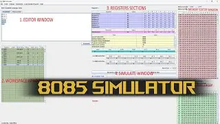 Microprocessor 8085 Simulator | Assembly Language Program & Compilation | ProDrone Control #ASNNRI