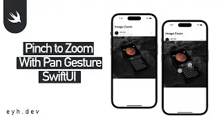 Pinch to Zoom & Pan Gesture - Advanced Multi-Gesture Tutorial: SwiftUI