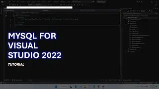 How to Install Mysql for Visual Studio 2022