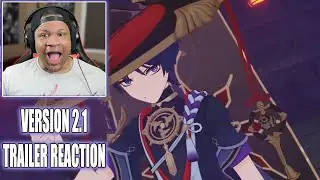 NEW ISLANDS! NEW BOSSES! A FESTIVAL!? | GENSHIN IMPACT VERSION 2.1 TRAILER [REACTION]