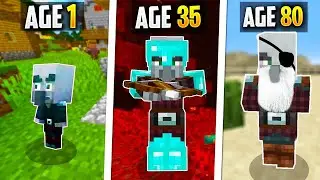 Surviving 99 Years In Minecraft As A Pillager!