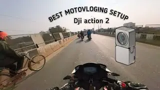 My First Ride With Dji action 2 | Full Ride | Apache RTR @dreamboydipu1m