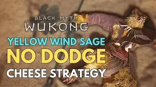 How to beat Yellow Wind Sage without dodging in Black Myth Wukong