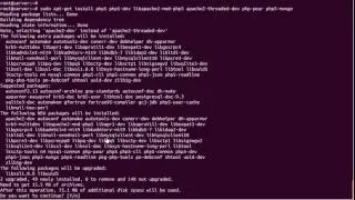 How To Setup MongoDB PHP and Apache2 On linux
