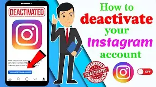 How to deactivate your Instagram account temporarily  || Deactivate Instagram  || Updated || 2020