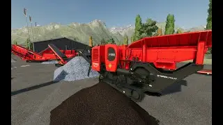 FS22 🚧 New Jaw Crusher Terex Finlay J-960 🚧 Farming Simulator 22 Mods