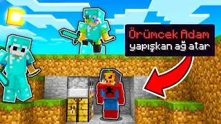 Minecraft MANHUNT ama SÜPER KAHRAMANa DÖNÜŞÜYORUM!🦸