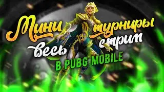 PUBG MOBILE - МИНИ ТУРНИРЫ ДЛЯ ПОДПИСЧИКОВ 😍🤙 КАСТОМНЫЕ КОМНАТЫ ВЕСЬ СТРИМ