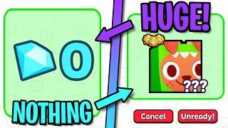 HOW TO GET A FREE HUGE! Nothing to HUGE Pet in Pet Simulator 99 #1