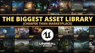 *NEW* The BIGGEST Asset Library for Unreal Engine 5 (CHEAPER than Marketplace) - Cosmos