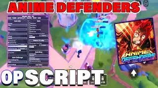 Anime Defenders Script / Hack GUI | Auto Farm, Auto Play, Auto Macro, Auto Upgrade & More