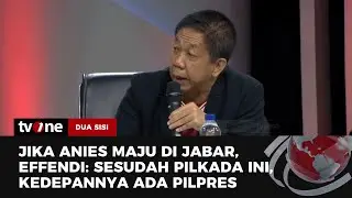 Effendi Gazali: PDIP Lagi Sedih, Pernah Ditinggal Kader Terbaiknya | Dua Sisi tvOne