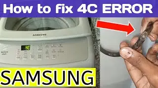 Samsung 4c error washing machine