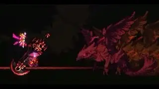 True Tyrant's Ultisword vs Dragonfolly I Terraria Calamity Mod REVENGEANCE!
