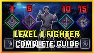 Dark and Darker Level 1 Fighter Complete Beginners Guide | The Best Way to Play the Class