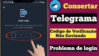 CORRIGIR Problema de login do Telegram 2024 ll