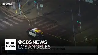 Police investigating shooting at South LA intersection