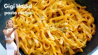 GIGI HADIDS PASTA WITH SPICY VODKA SAUCE RECIPE (WITHOUT THE VODKA)