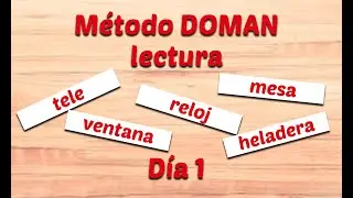 METODO  GLEN DOMAN bits de inteligencia de lectura y con imagen ★día 1★