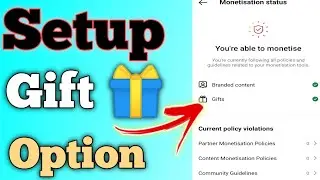 How To Setup Gift Option in Instagram || Instagram Gift Option Setup 