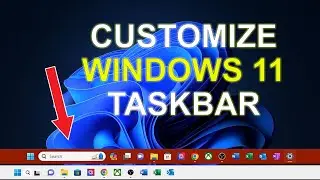 Customization Windows 11 Taskbar Tutorial