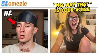 Omegle Trolling.. But My VOICE Doesn't Match My FACE